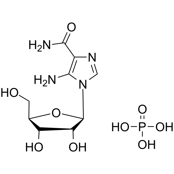 AICAR phosphate(Synonyms: Acadesine phosphate;  AICA Riboside phosphate)