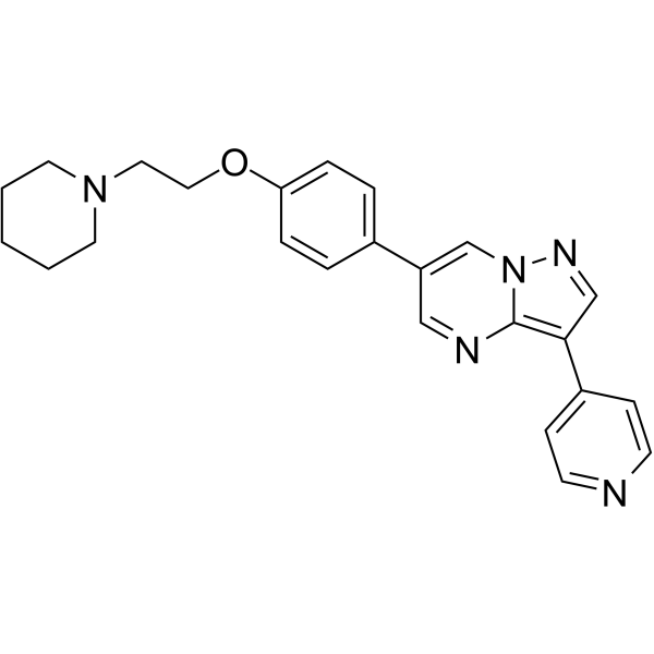 Dorsomorphin(Synonyms: Compound C;  BML-275)