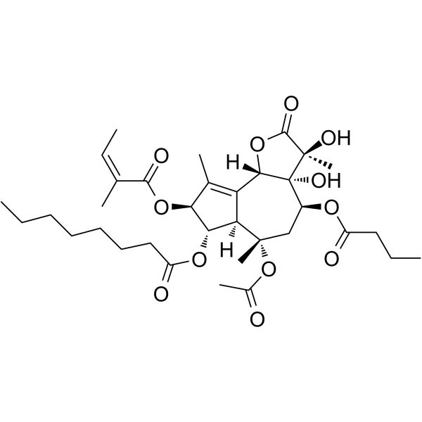 Thapsigargin(Synonyms: 毒胡萝卜素)