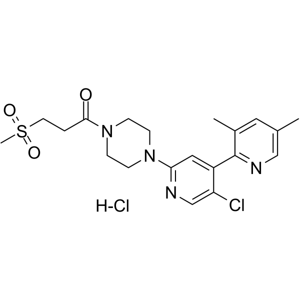 PF-5274857 hydrochloride Chemical Structure PF-5274857 hydrochloride