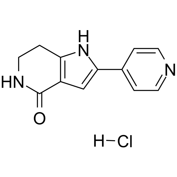 PHA-767491 hydrochloride Chemical Structure PHA-767491 hydrochloride(Synonyms: CAY-10572 hydrochloride)