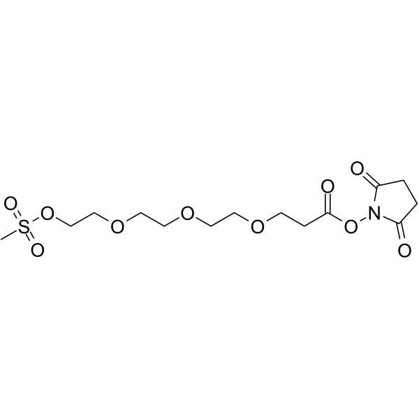 Ms-PEG3-NHS ester