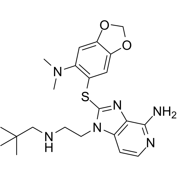 Debio 0932 Chemical Structure Debio 0932(Synonyms: CUDC-305)