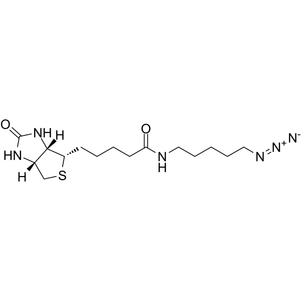 5-(Biotinamido)pentylazide Chemical Structure 5-(Biotinamido)pentylazide