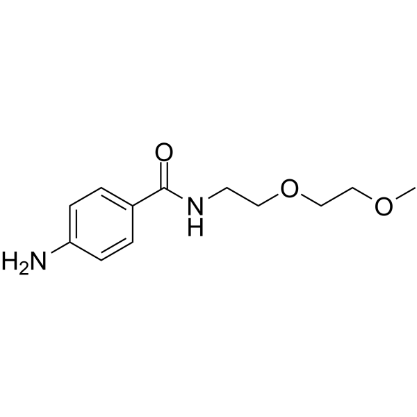 m-PEG2-amido-Ph-NH2