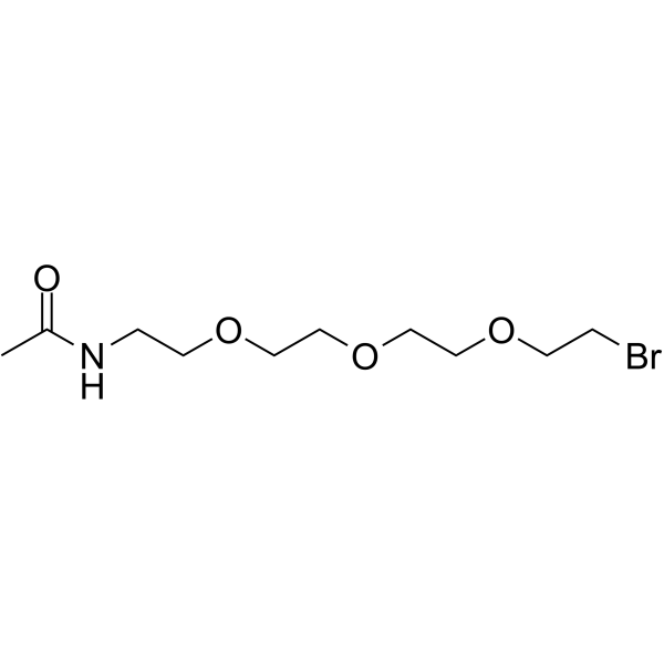 Acetamido-PEG3-Br Chemical Structure Acetamido-PEG3-Br