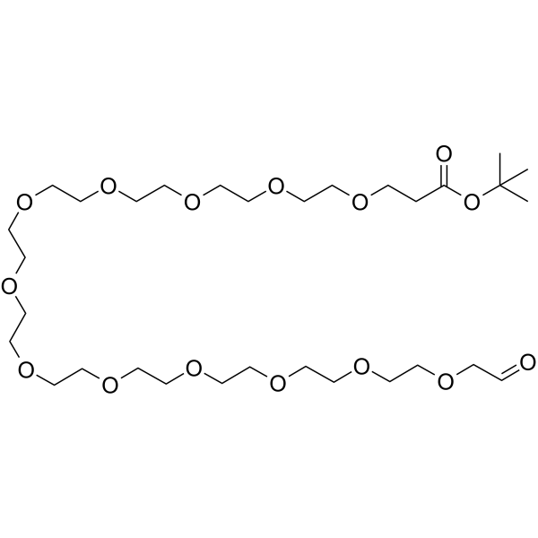 CHO-PEG12-Boc Chemical Structure CHO-PEG12-Boc