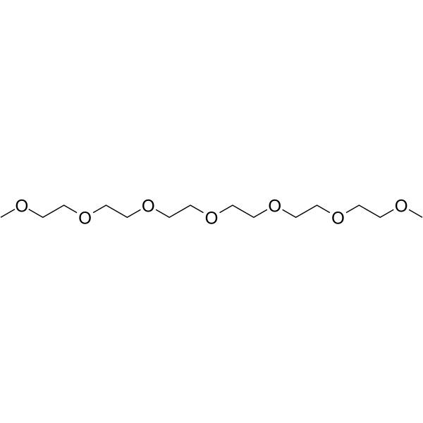 Hexaethylene glycol dimethyl ether Chemical Structure Hexaethylene glycol dimethyl ether