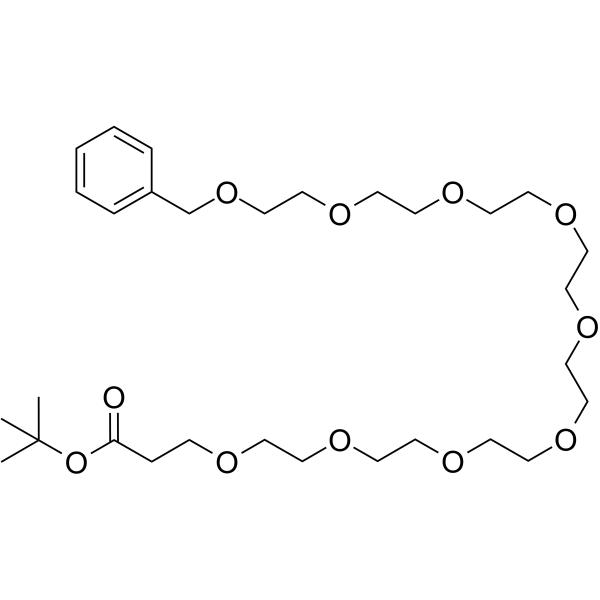 Benzyl-PEG9-Boc Chemical Structure Benzyl-PEG9-Boc