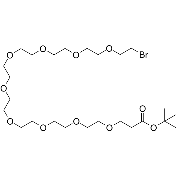 Bromo-PEG9-Boc Chemical Structure Bromo-PEG9-Boc
