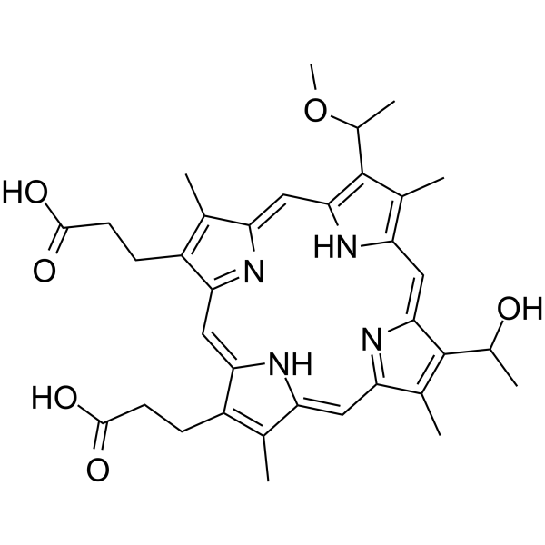 Hematoporphyrin monomethyl ether(Synonyms: 血卟啉单甲醚)