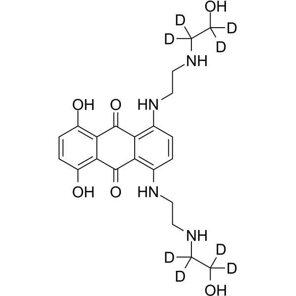 Mitoxantrone-d8(Synonyms: 米托蒽醌 d8)