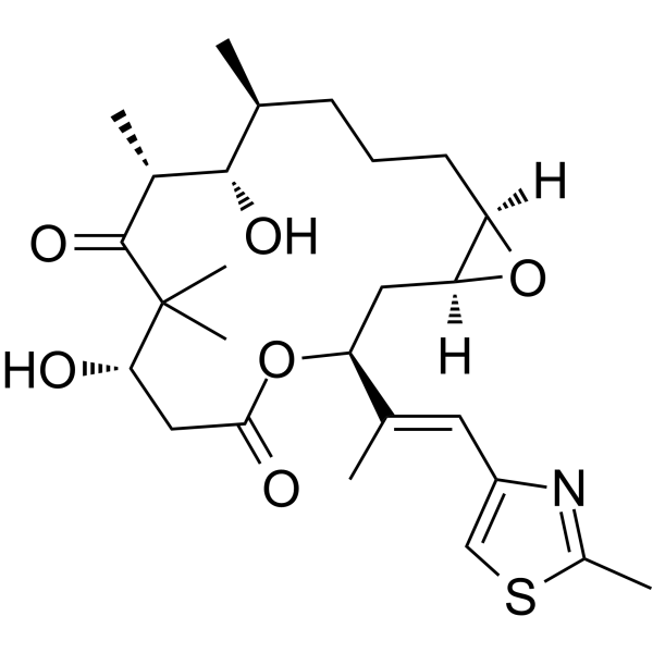 Epothilone A Chemical Structure Epothilone A(Synonyms: Epo A)