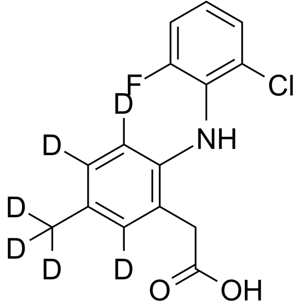 Lumiracoxib-d6(Synonyms: 罗美昔布 d6)