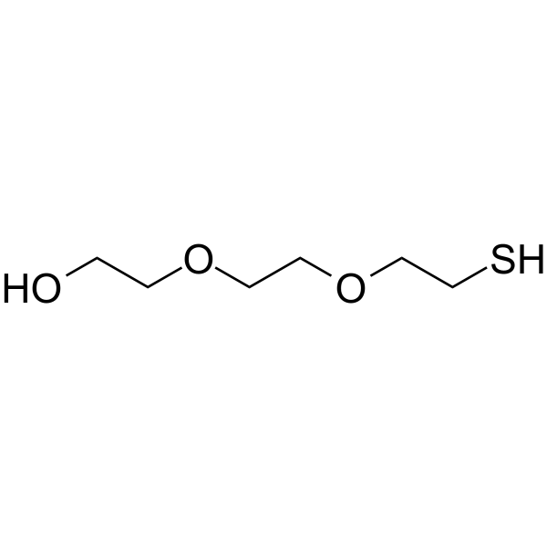 Thiol-C2-PEG2-OH Chemical Structure Thiol-C2-PEG2-OH