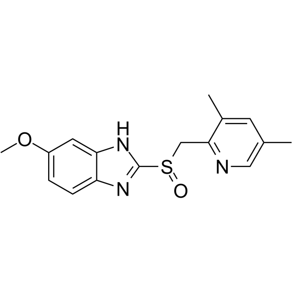 4-Desmethoxy Omeprazole Chemical Structure 4-Desmethoxy Omeprazole