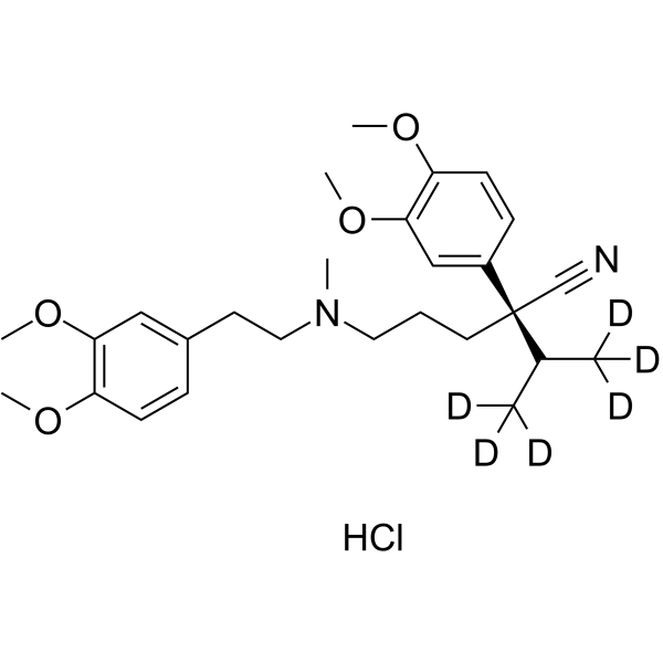 (S)-Verapamil-d6 hydrochloride(Synonyms: (S)-(-)-Verapamil-d6 hydrochloride)