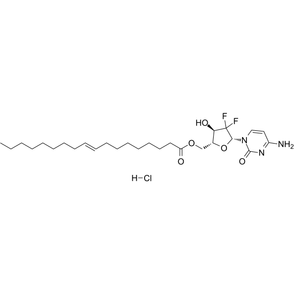 Gemcitabine elaidate hydrochloride(Synonyms: CP-4126 hydrochloride; CO-101 hydrochloride; Gemcitabine 5