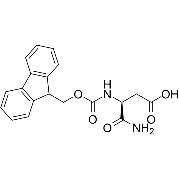 Fmoc-Asp-NH2 Chemical Structure Fmoc-Asp-NH2