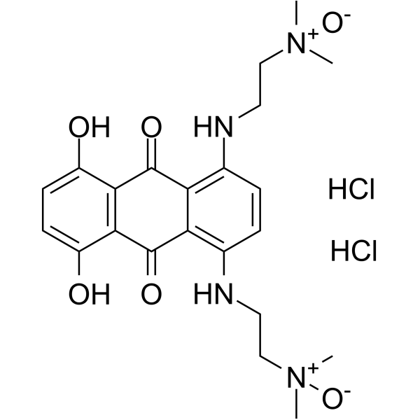 Banoxantrone dihydrochloride(Synonyms: AQ4N dihydrochloride)