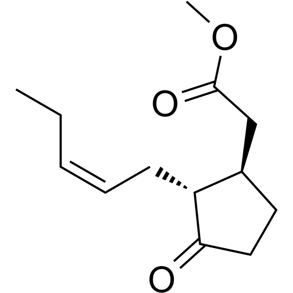 Methyl jasmonate Chemical Structure Methyl jasmonate