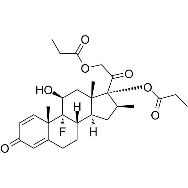 Betamethasone dipropionate(Synonyms: 二丙酸倍他米松; Betamethasone 17,21-dipropionate)