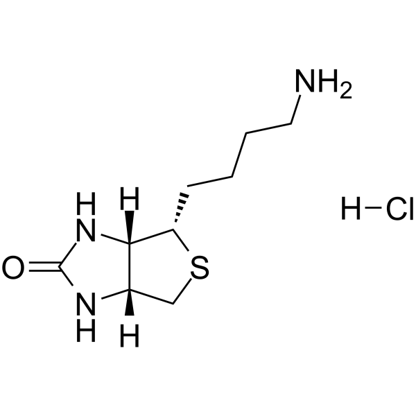 Norbiotinamine hydrochloride Chemical Structure Norbiotinamine hydrochloride