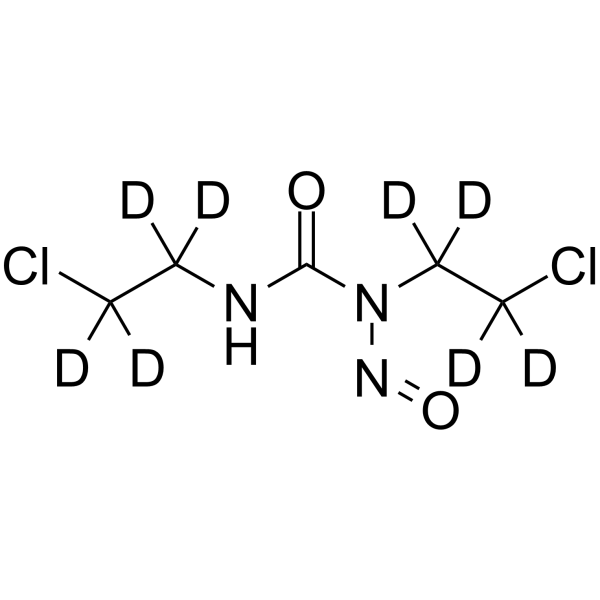 Carmustine-d8 Chemical Structure Carmustine-d8(Synonyms: 卡莫司汀 d8)