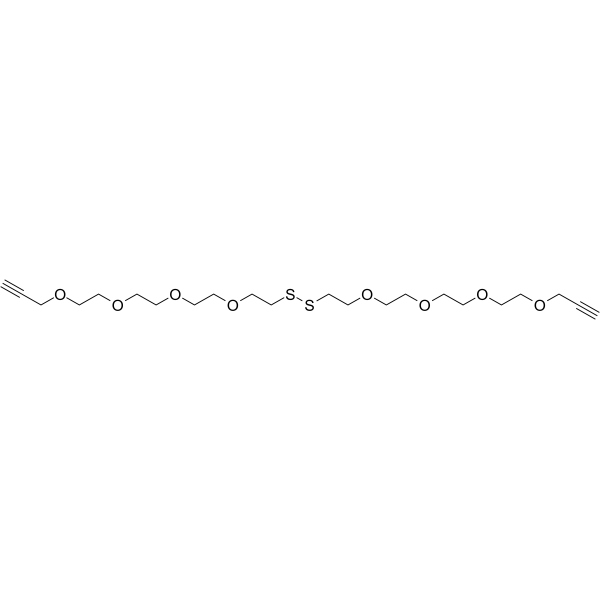 Alkyne-PEG4-SS-PEG4-alkyne