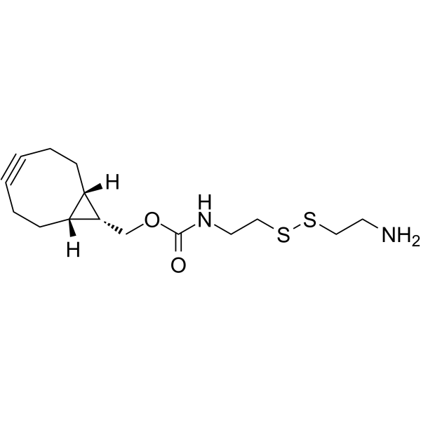 BCN-SS-amine Chemical Structure BCN-SS-amine