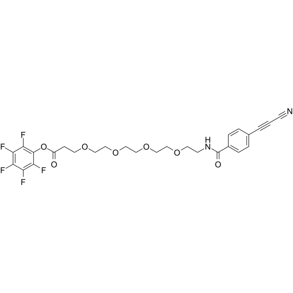APN-PEG4-PFP Chemical Structure APN-PEG4-PFP