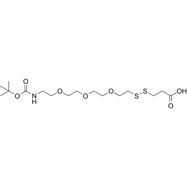 Boc-amino-PEG3-SS-acid
