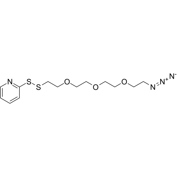 Azido-PEG3-SSPy Chemical Structure Azido-PEG3-SSPy