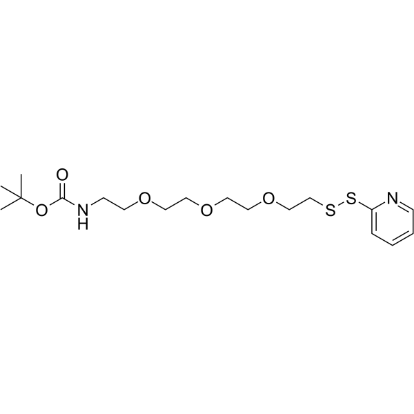 Boc-amino-PEG3-SSPy