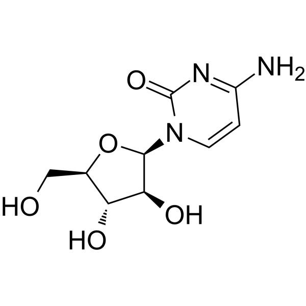 Cytarabine(Synonyms: 阿糖胞苷; Cytosine β-D-arabinofuranoside;  Cytosine Arabinoside;  Ara-C)