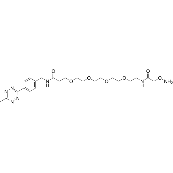 Methyltetrazine-PEG4-oxyamine