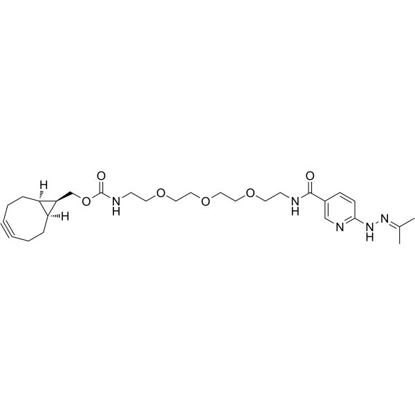 BCN-PEG4-HyNic Chemical Structure BCN-PEG4-HyNic