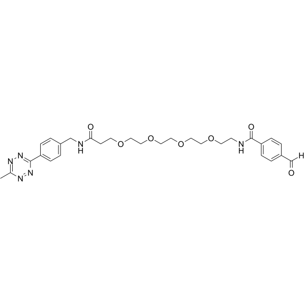 Methyltetrazine-PEG4-aldehyde