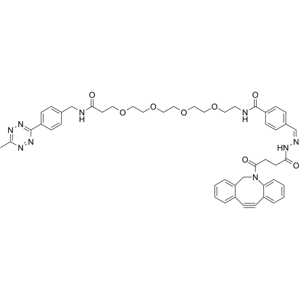 Methyltetrazine-PEG4-hydrazone-DBCO