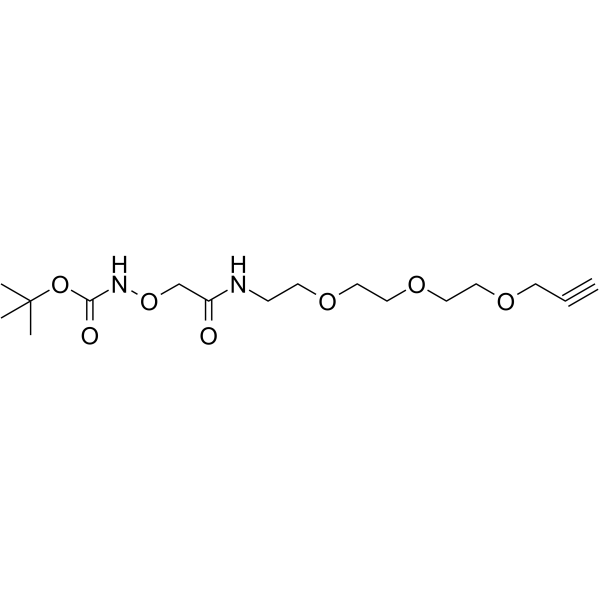 Bocaminooxyacetamide-PEG3-alkyne