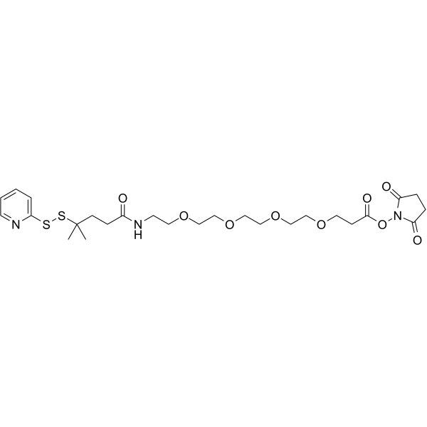 Py-ds-dmBut-amido-PEG4-NHS ester