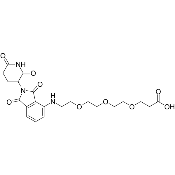 Thalidomide-NH-PEG3-propionic acid