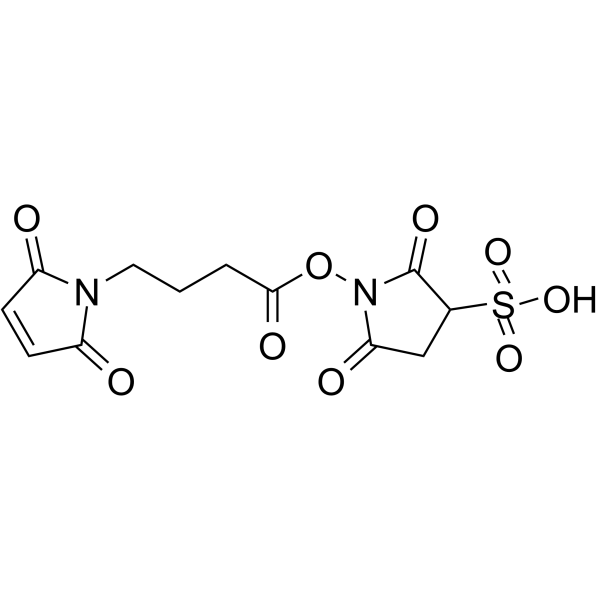 Mal-amino-sulfo Chemical Structure Mal-amino-sulfo