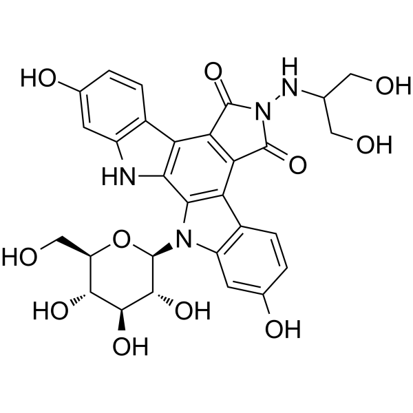Edotecarin Chemical Structure Edotecarin(Synonyms: J 107088; PF 804950)
