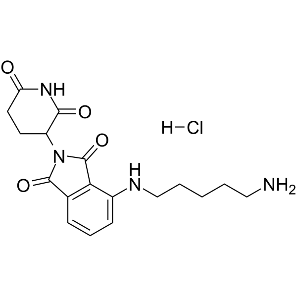Thalidomide-NH-C5-NH2 hydrochloride