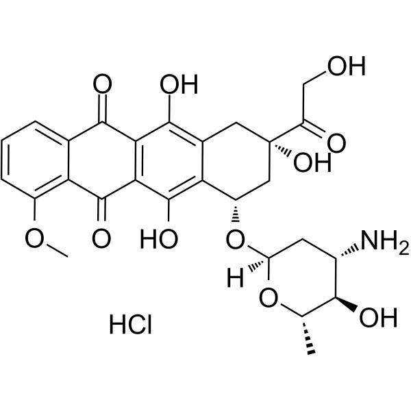 Epirubicin hydrochloride(Synonyms: 盐酸表柔比星; 4