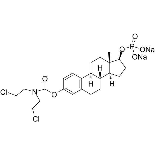 Estramustine phosphate sodium(Synonyms: 雌莫司汀磷酸钠)