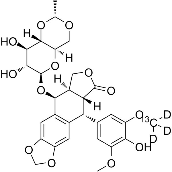 Etoposide-13C,d3(Synonyms: VP-16-13C,d3;  VP-16-213-13C,d3)