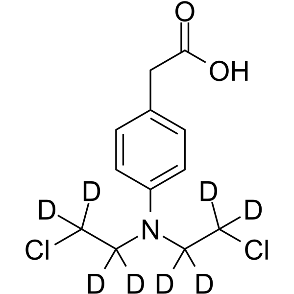 Phenylacetic acid mustard-d8 Chemical Structure Phenylacetic acid mustard-d8