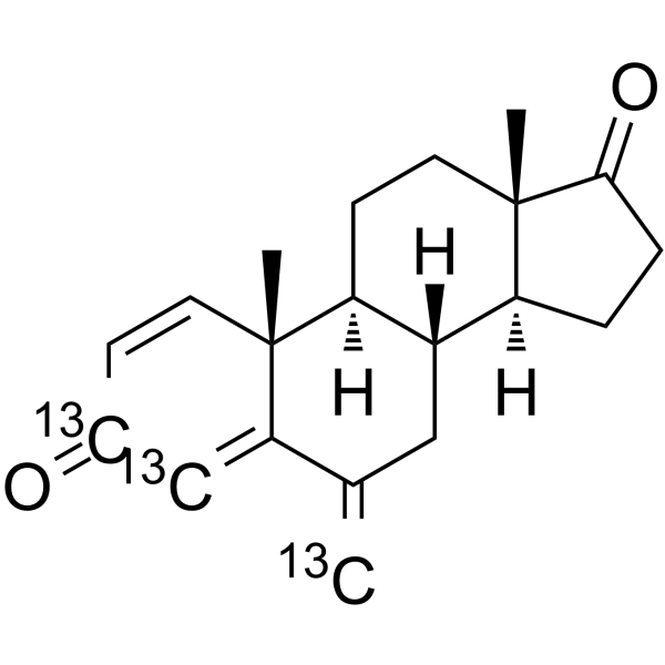 Exemestane-13C3(Synonyms: 依西美坦 13C3)